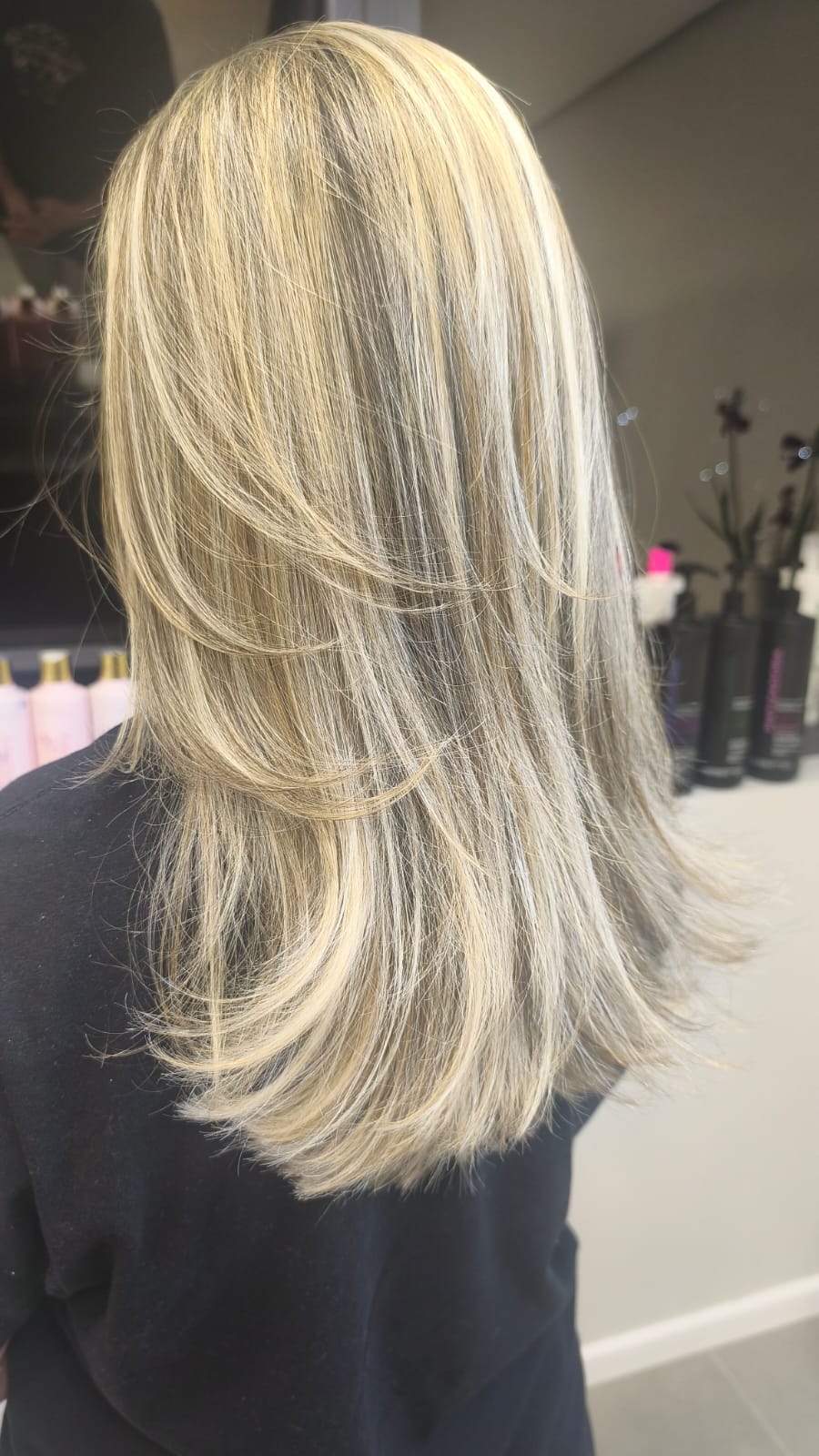Mechas Tradicionais na Touca